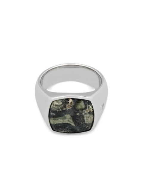 TOM WOOD cushion-cut kambaba ring