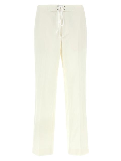 AURALEE Oxford fabric trousers