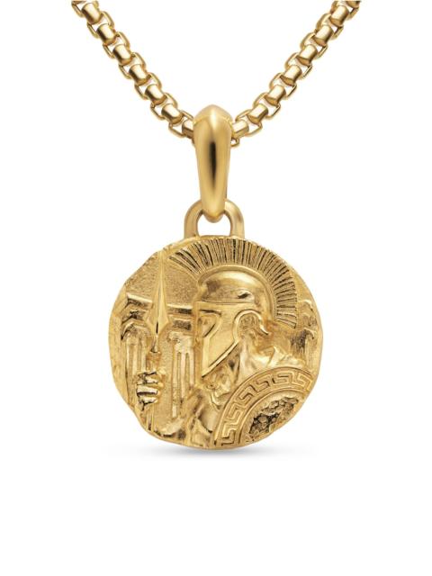 DAVID YURMAN Men's Ares Amulet in 18K Yellow Gold, 23.8MM - Gold