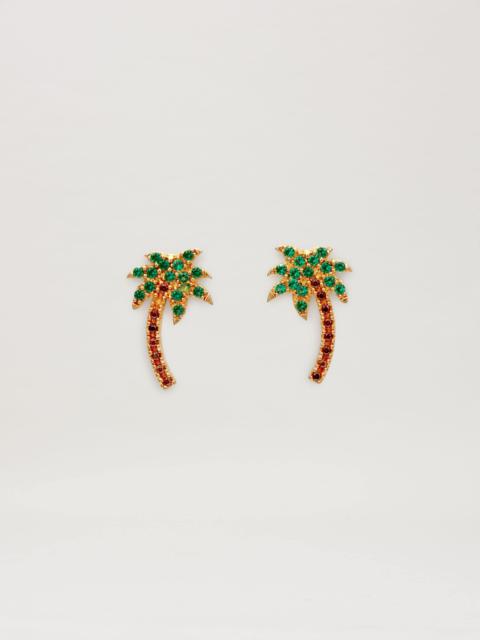 Palm Angels Palm Strass Earrings