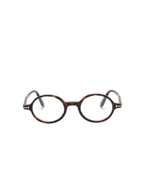 TOM FORD FT5975B round-frame glasses