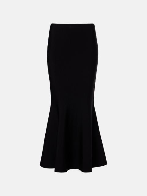 ROLAND MOURET Knitted midi skirt