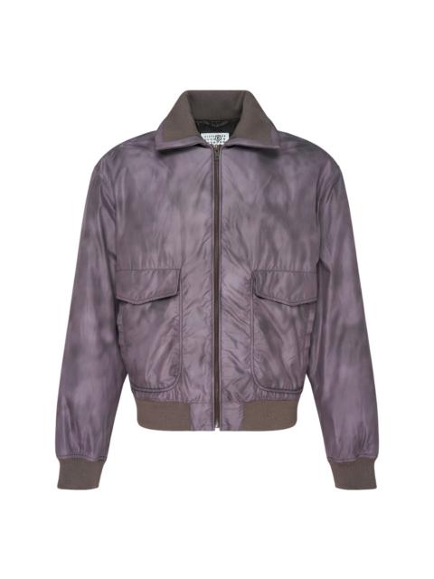 MM6 Maison Margiela Sky Dye Nylon Sports Jacket