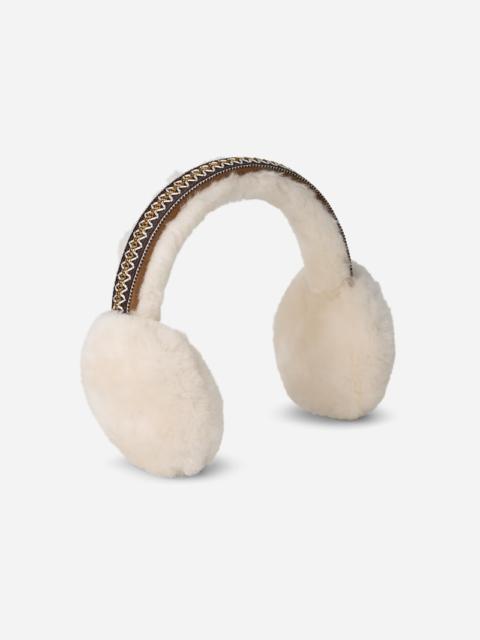 UGG ® Women's Tasman Sheepskin Earmuff in Chestnut