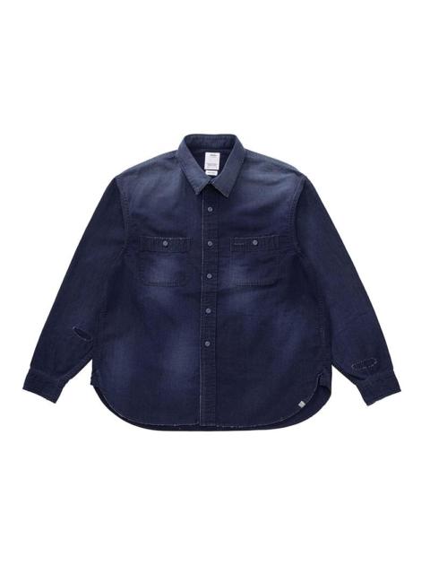 visvim HOLMAN SHIRT L/S CRASH INDIGO