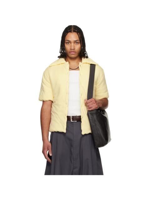 LU'U DAN Off-White Wadded Shift Shirt