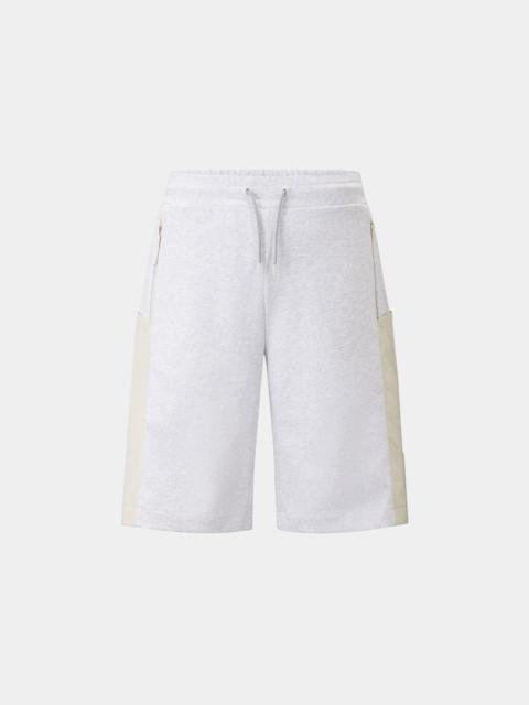 BOGNER Leif sweatshorts in Light gray/sand