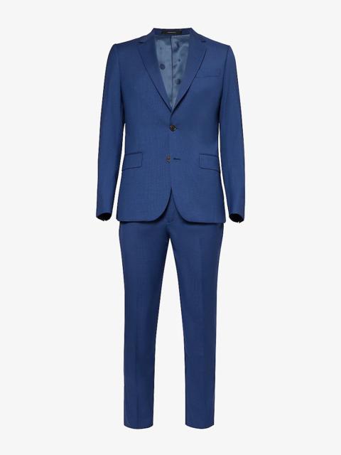 The Soho single-breasted regular-fit tapered-leg wool suit