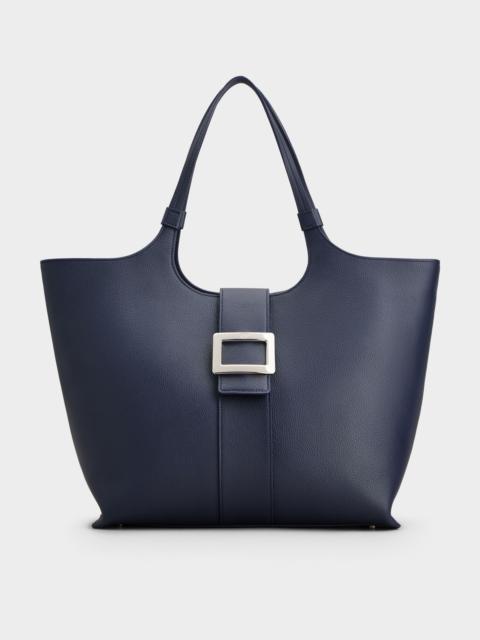 Roger Vivier Belle Vivier Medium Shopping Bag in leather