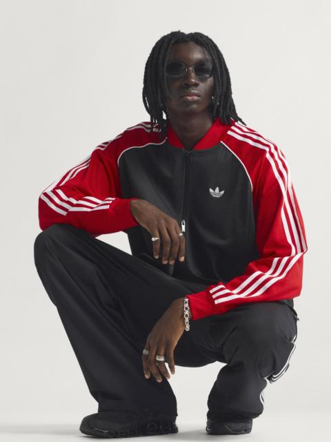 adidas SST LOOSE MESH TRACK TOP