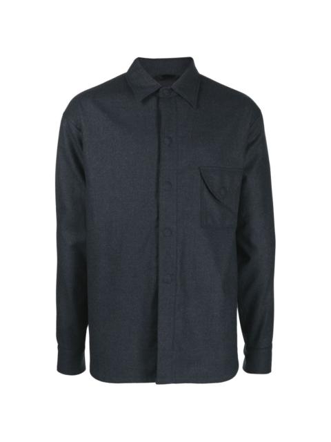 wool shirt jacket