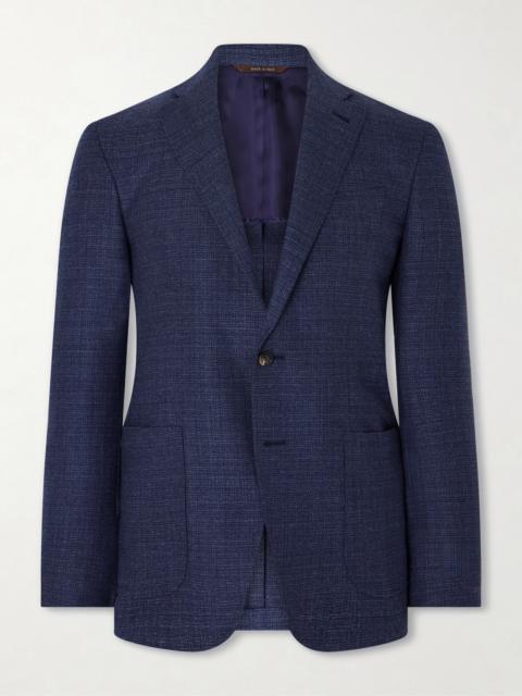 Canali Kei Wool Suit Jacket
