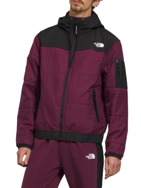 Highrail Water Repellent Jacket in Boysenberry/Tnf Black