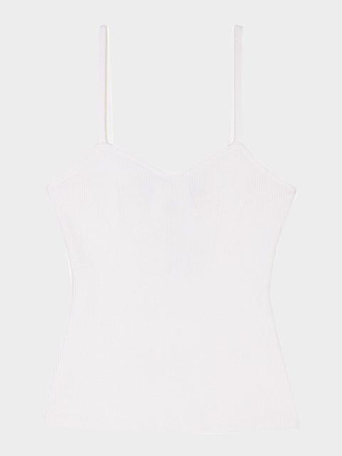 maje Maty Ribbed Tank Top