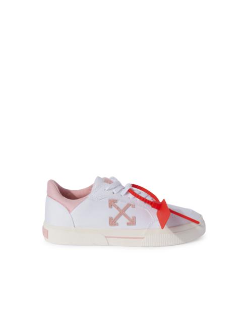 Off-White White/pink Low Vulcanized Canvas