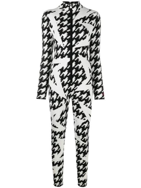 PERFECT MOMENT star motif knitted jumpsuit