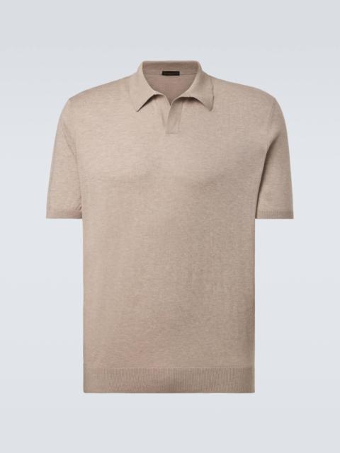 RUBINACCI Cotton polo shirt