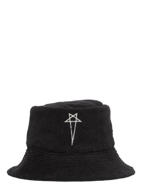 Rick Owens embroidered-motif bucket hat
