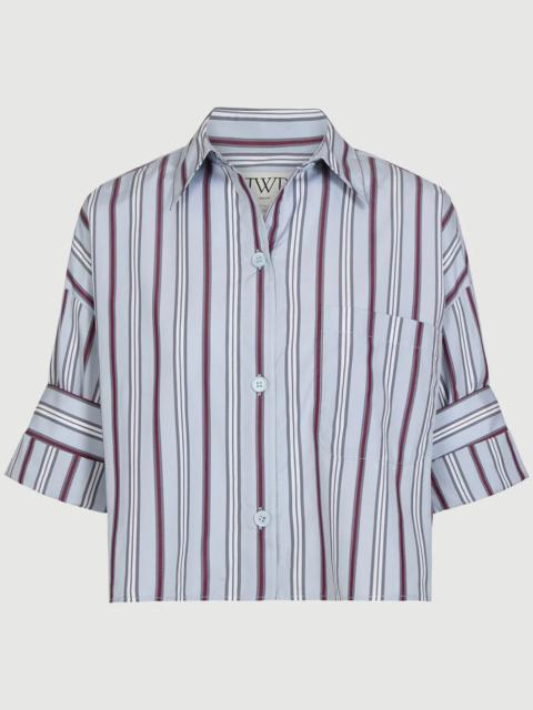TWP NEXT EX SHIRT LIGHT GREY MULTI