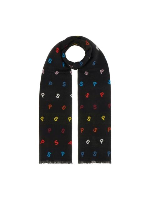 Paul Smith fringed scarf