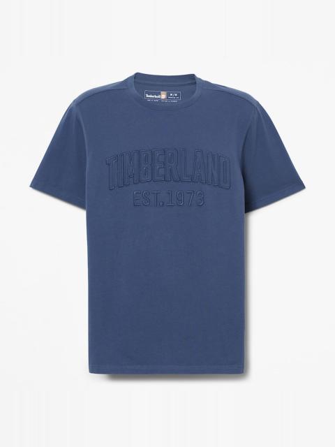 Timberland Men's Washed Embroidered Logo T-Shirt
