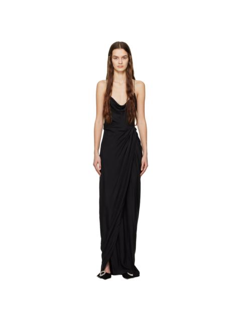 GAUGE81 Black Shiroi Maxi Dress