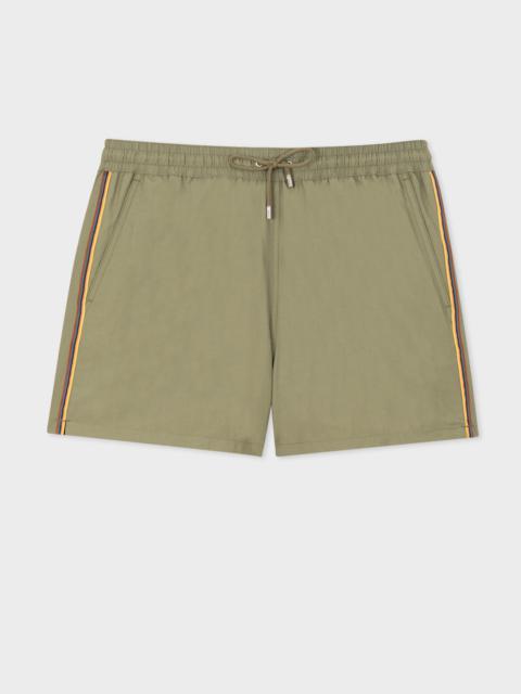 Paul Smith Swim Shorts With 'Artist Stripe' Trim