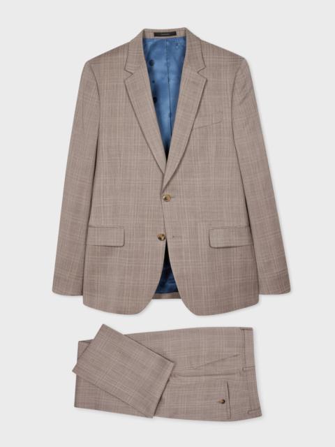 Paul Smith The Soho - Tailored-Fit Grey Check Wool Suit