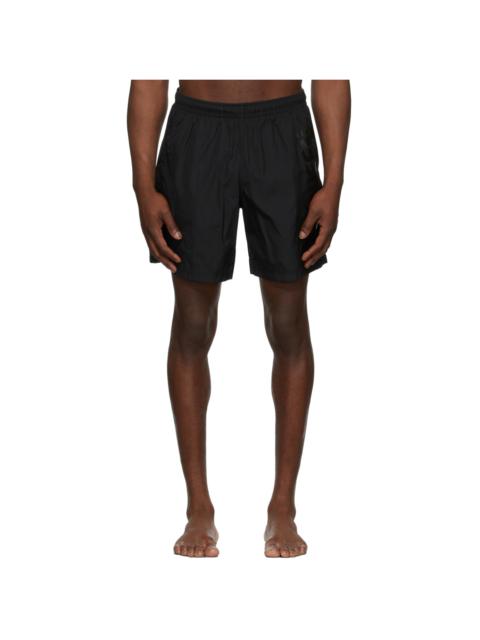 Alexander McQueen Black Graffiti Swim Shorts