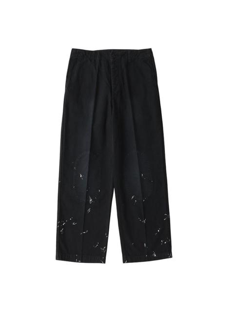 visvim SURVEY PANTS DMGD BLACK