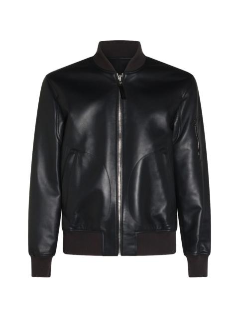 MACKAGE reversible leather bomber jacket
