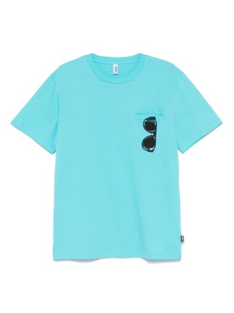 Moschino sunglasses-print T-shirt