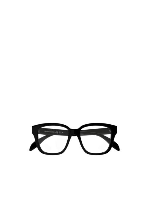 Alexander McQueen square-frame glasses