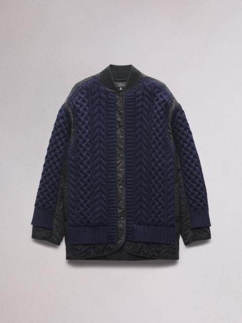 rag & bone Winnie Mixed-Media Jacket