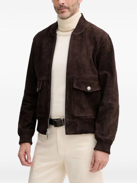 MICHAEL KORS zip leather jacket