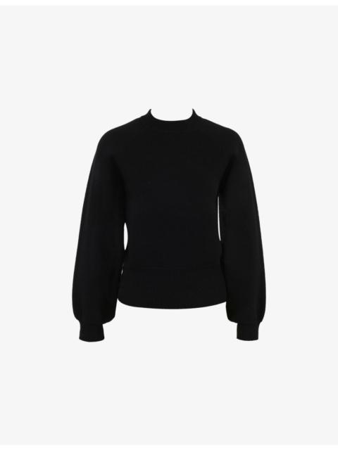 House of CB Cressida Relaxed-Fit Wool-Blend Jumper