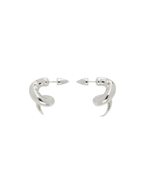 RUI Silver Spiral Earrings