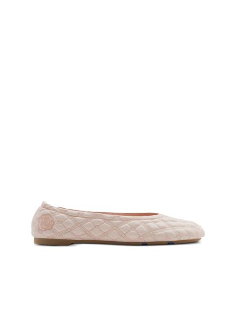 Sadler leather ballerina shoes