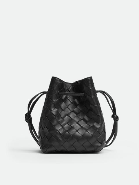 Bottega Veneta® Women's Mini Cobble Shoulder Bag in Taupe Grey