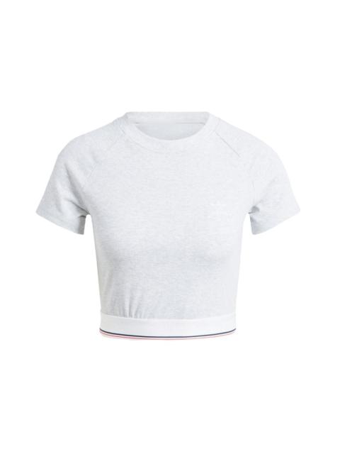 adidas (WMNS) adidas CS Rib T-Shirt 'White' IS2318