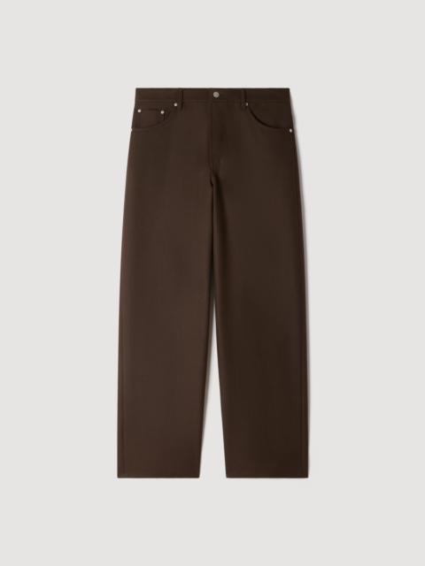 Sandro STRAIGHT-LEG 5-POCKET TROUSERS