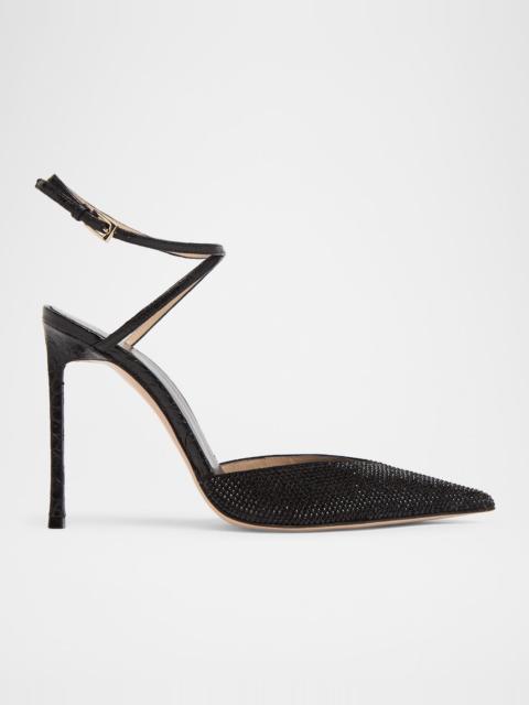 TOM FORD Selen 105MM Embellished Leather Pumps