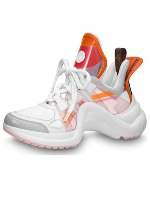 Louis Vuitton (WMNS) LOUIS VUITTON LV Archlight Sports Shoes White/Orange 1A65RA