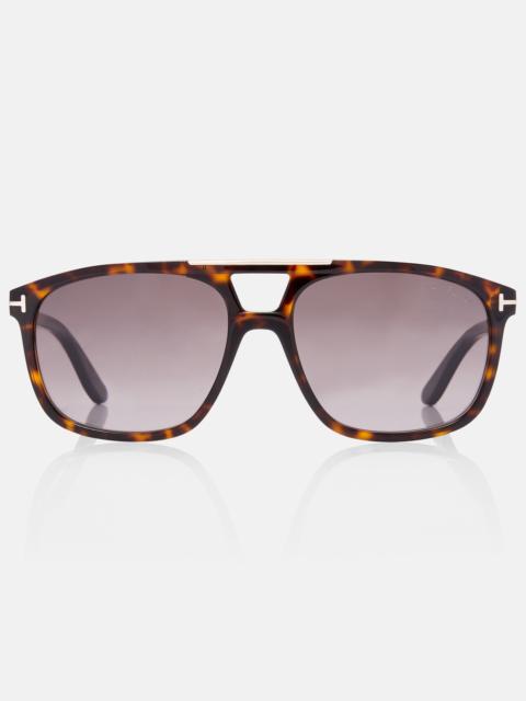 TOM FORD Brianna aviator sunglasses