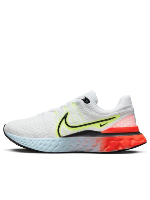 Nike (WMNS) Nike React Infinity Run Flyknit 3 'White Volt' DX3351-100