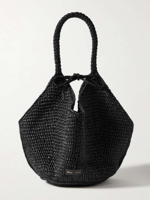 Lotus medium raffia tote