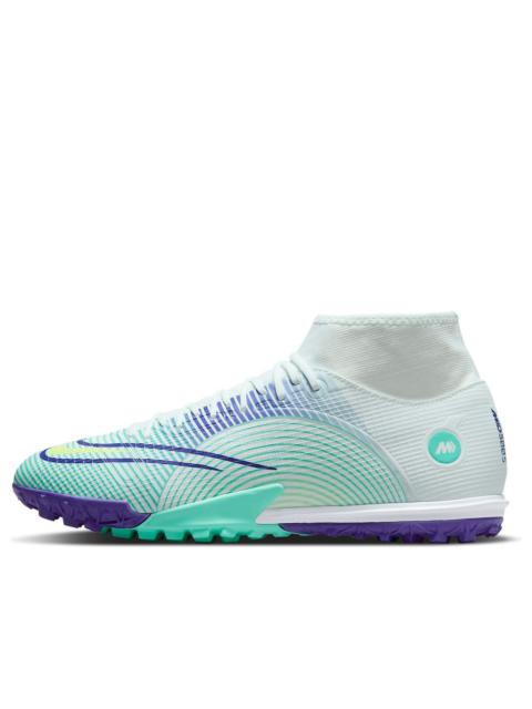 Nike Mercurial Superfly 8 Academy Dream Speed TF Turf 'White Teal Purple' DN3789-375