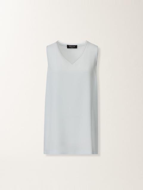 FABIANA FILIPPI Crepe de chine tank top