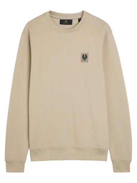 Belstaff Logo-appliquéd Cotton Sweatshirt