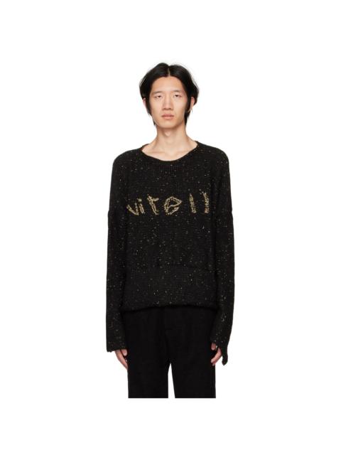 vitelli SSENSE Exclusive Black Galaxy Sweater